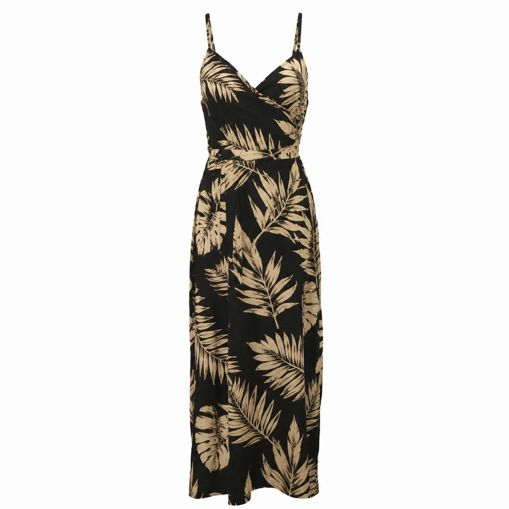 Tropical Print Maxi Dress WHD0606298