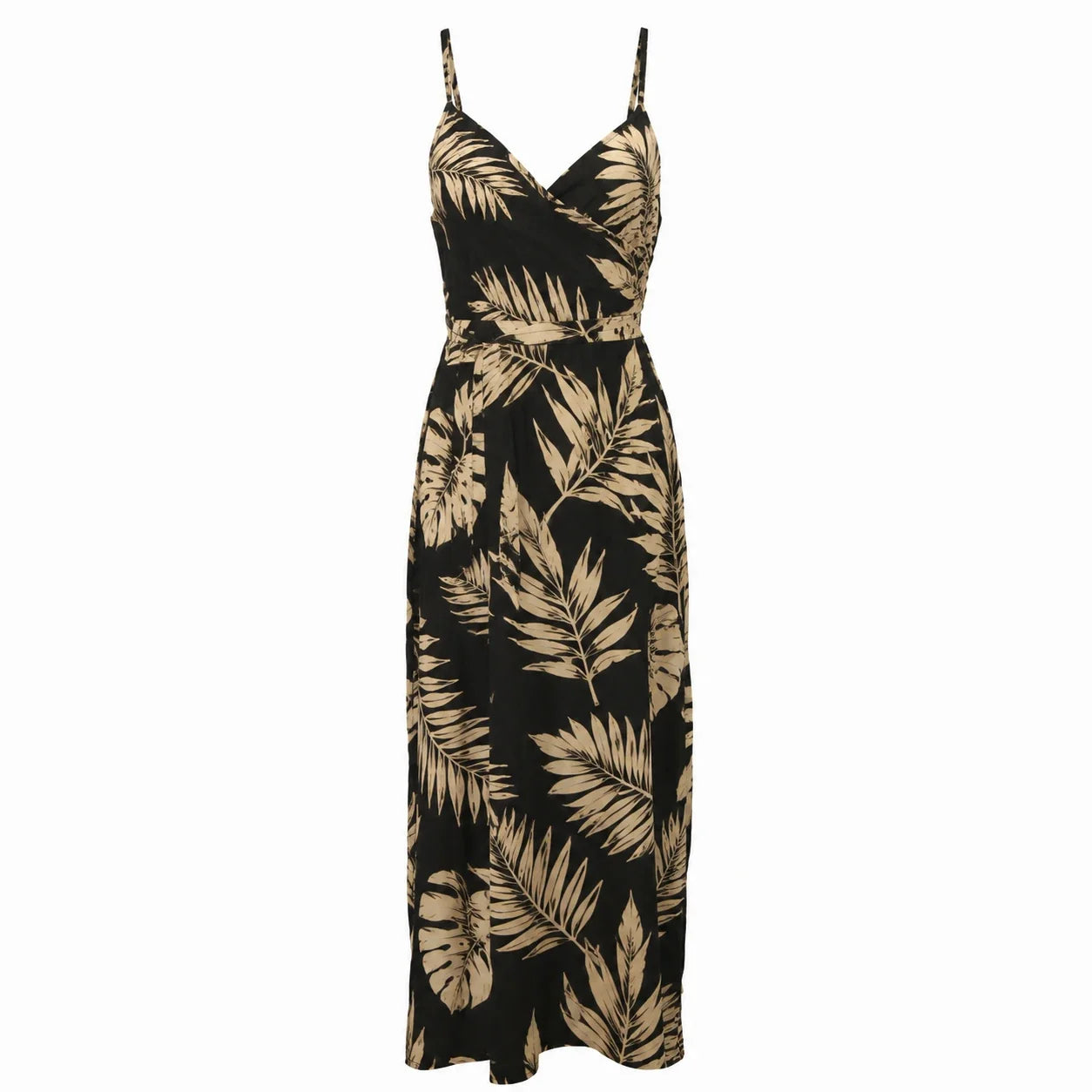 Tropical Print Maxi Dress WHD0606298