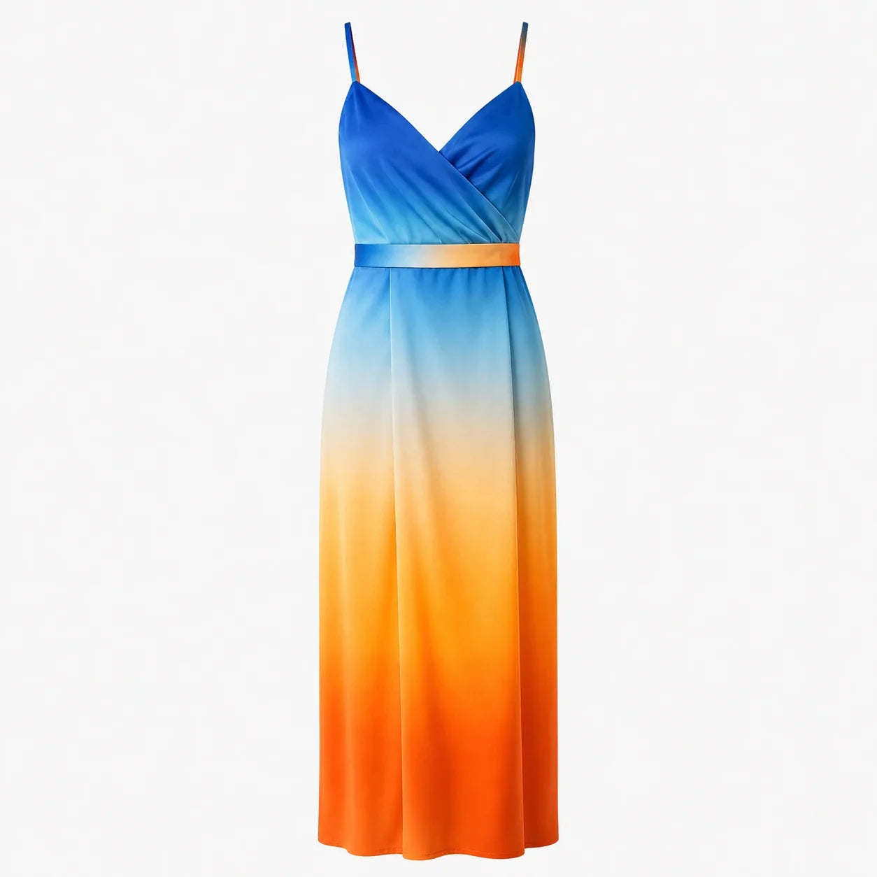Tropical Print Maxi Dress WHD0606298