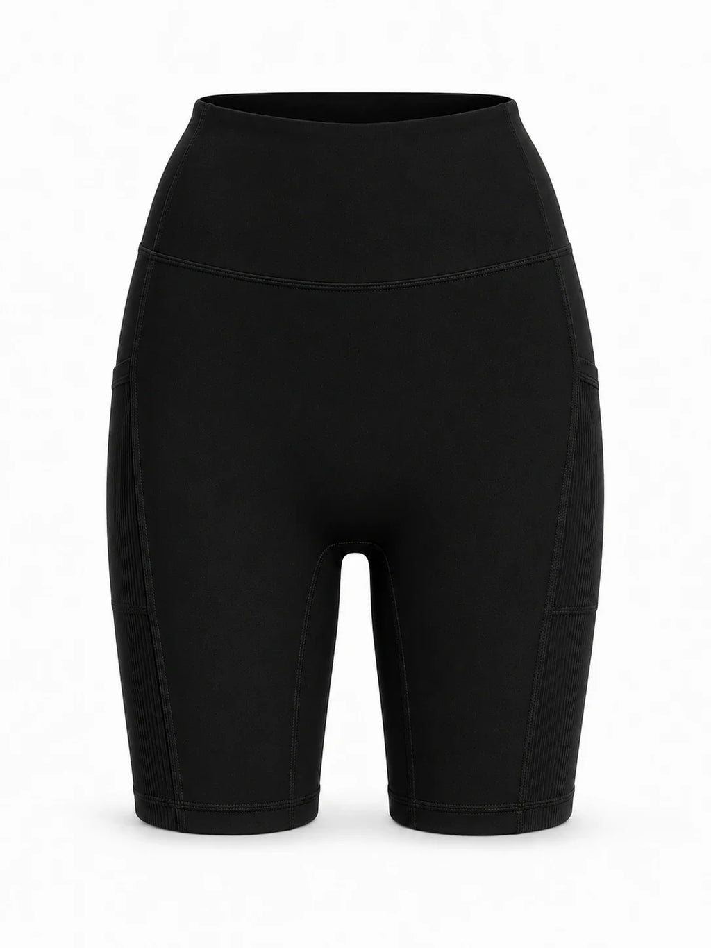Ribbed Panel Biker Shorts WHD0606309-JYMA071