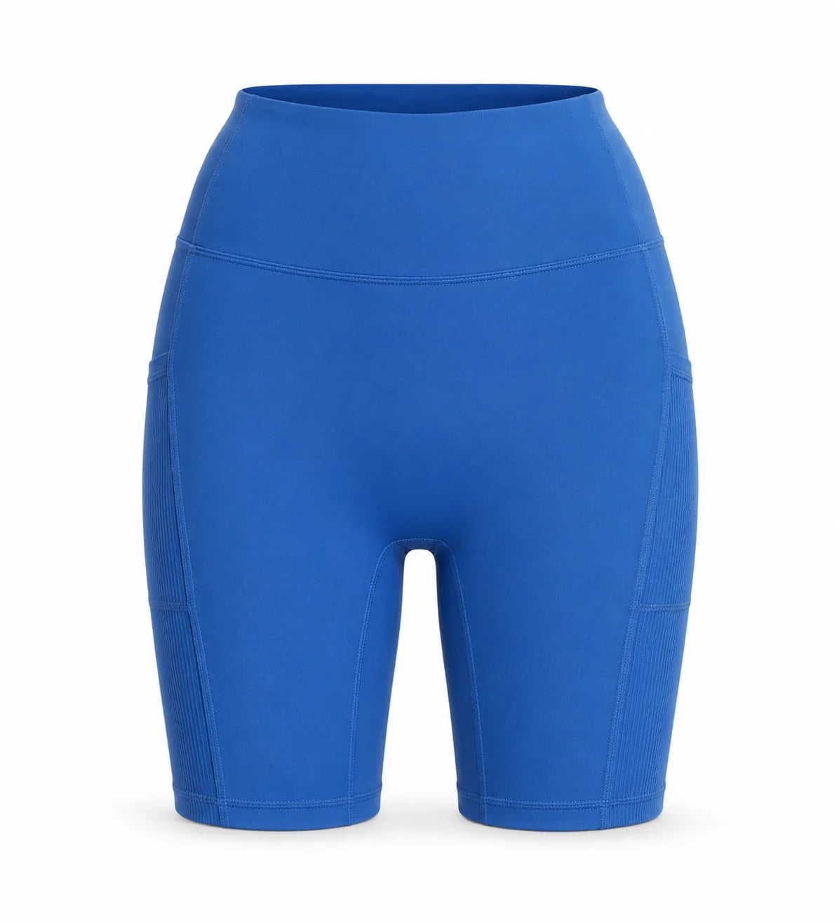 Ribbed Panel Biker Shorts WHD0606309-JYMA071