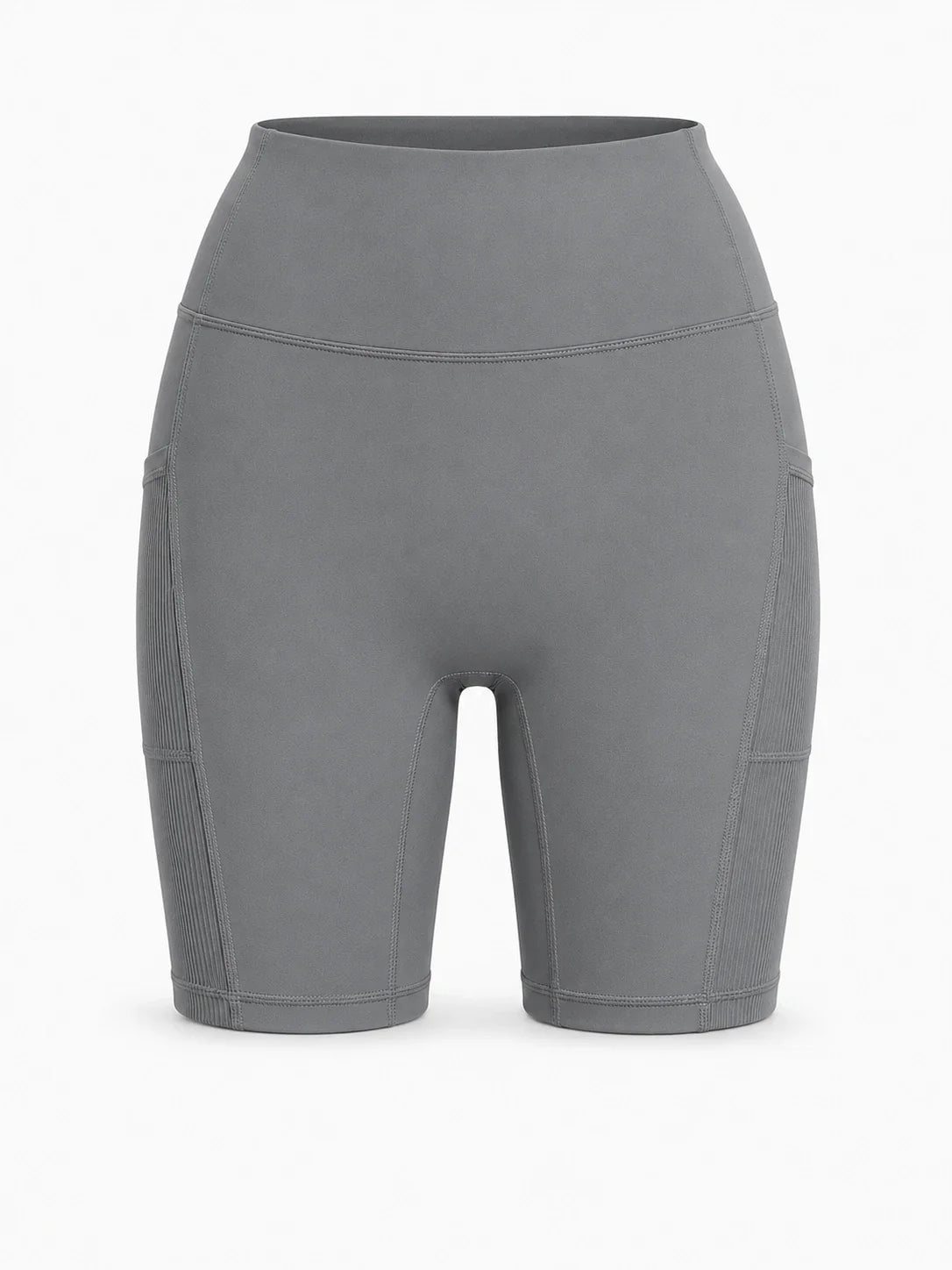 Ribbed Panel Biker Shorts WHD0606309-JYMA071