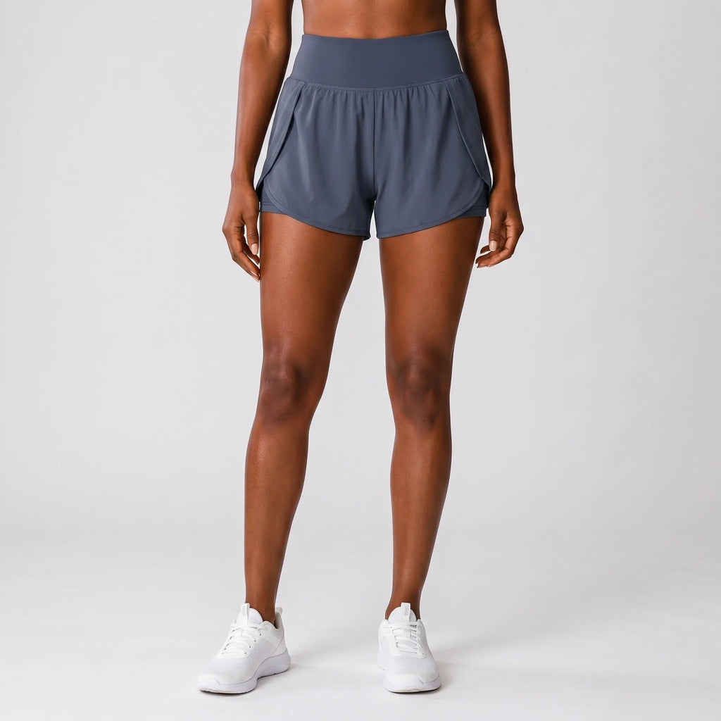 Layered Active Skort Shorts WHD0606310-MTSDKO1