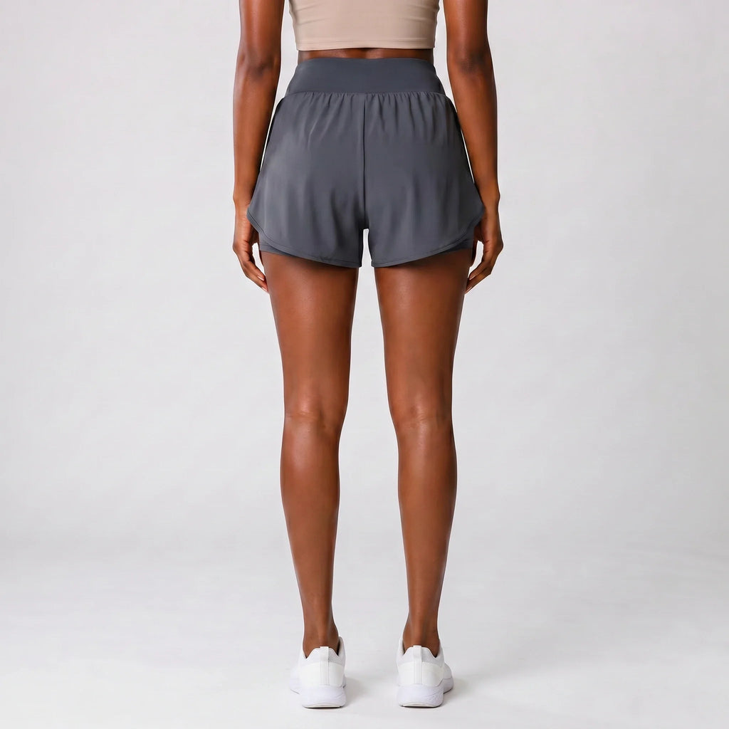 Layered Active Skort Shorts WHD0606310-MTSDKO1