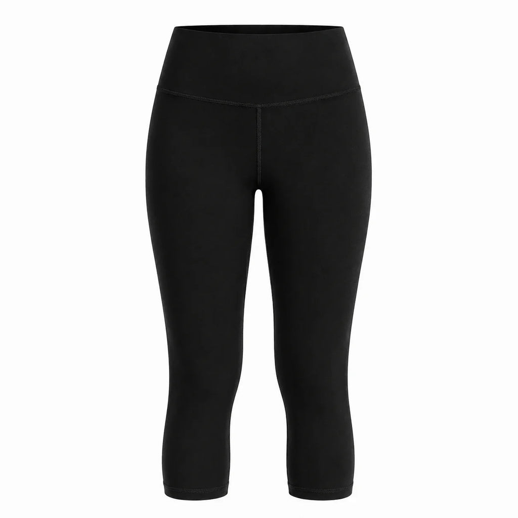 High Waist Capri Leggings WHD0606311-MT7FK