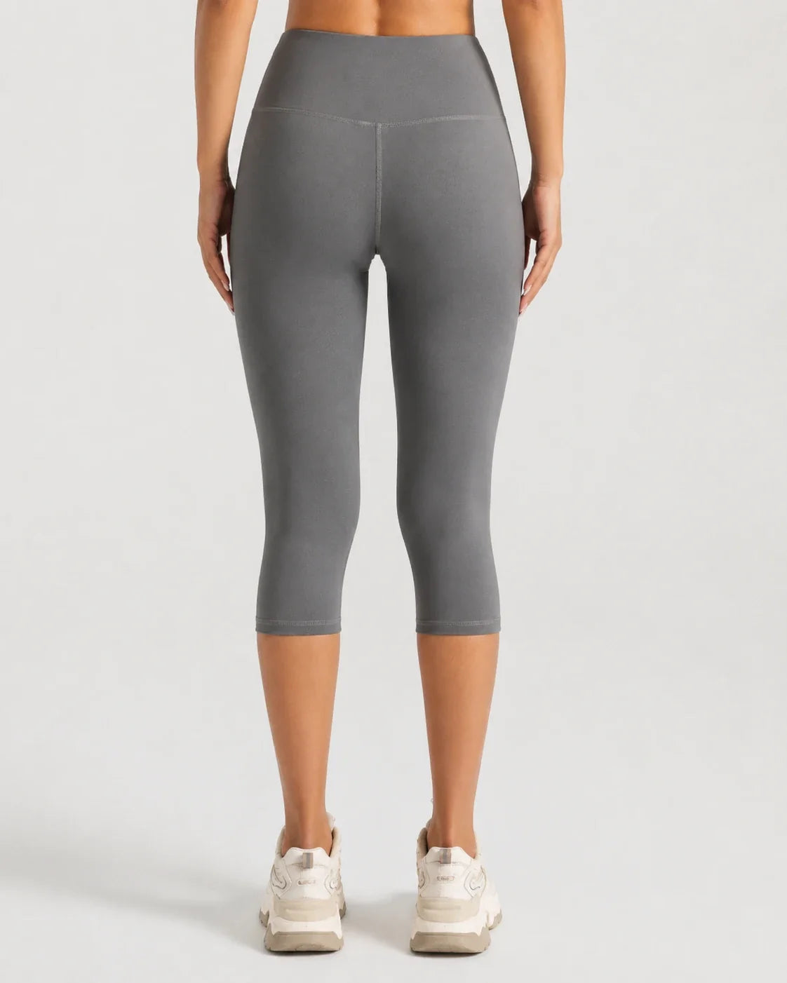 High Waist Capri Leggings WHD0606311-MT7FK