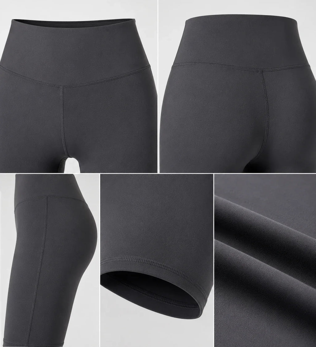 High Waist Biker Shorts WHD0606312-MT5FK