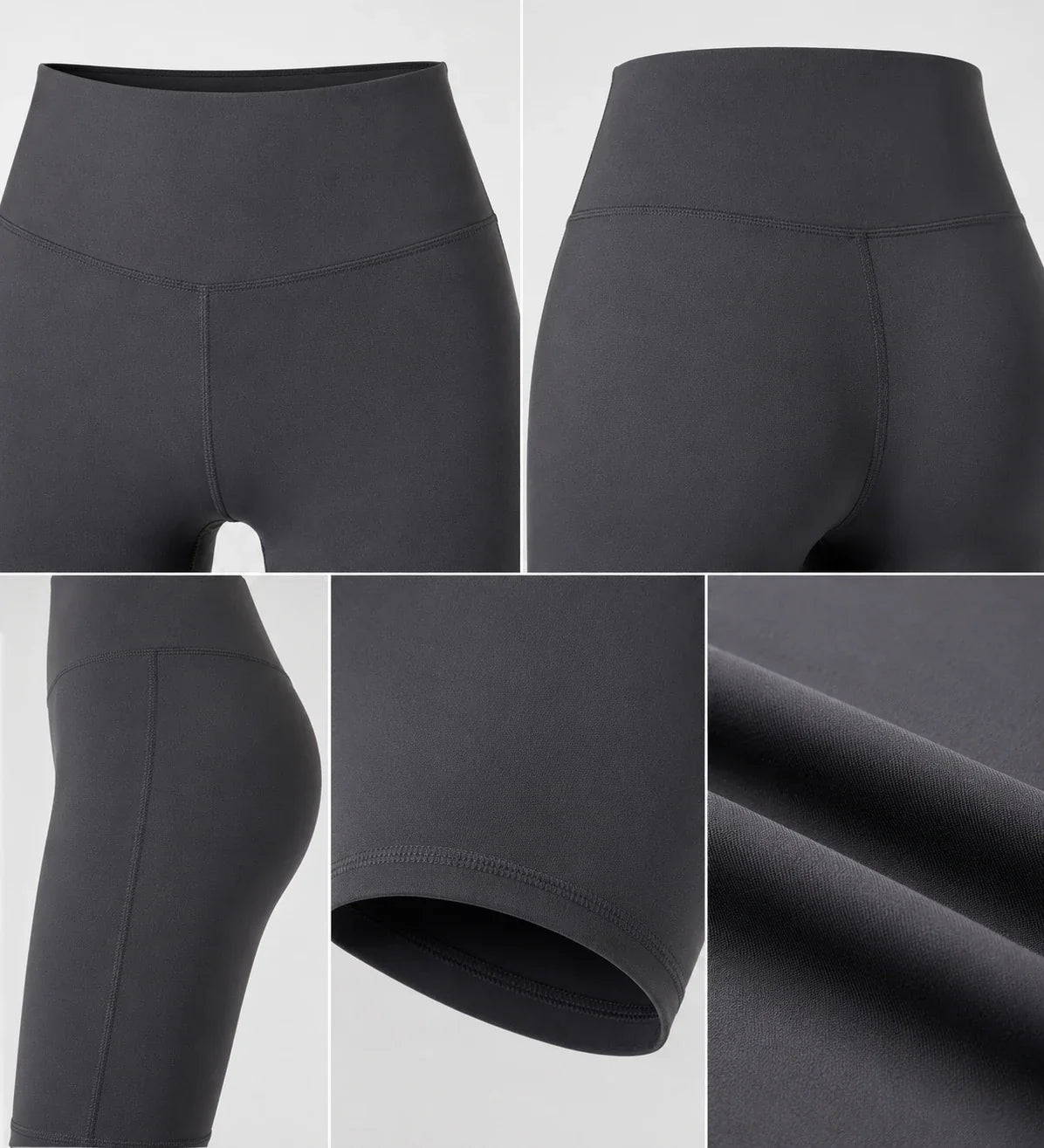 High Waist Biker Shorts WHD0606312-MT5FK