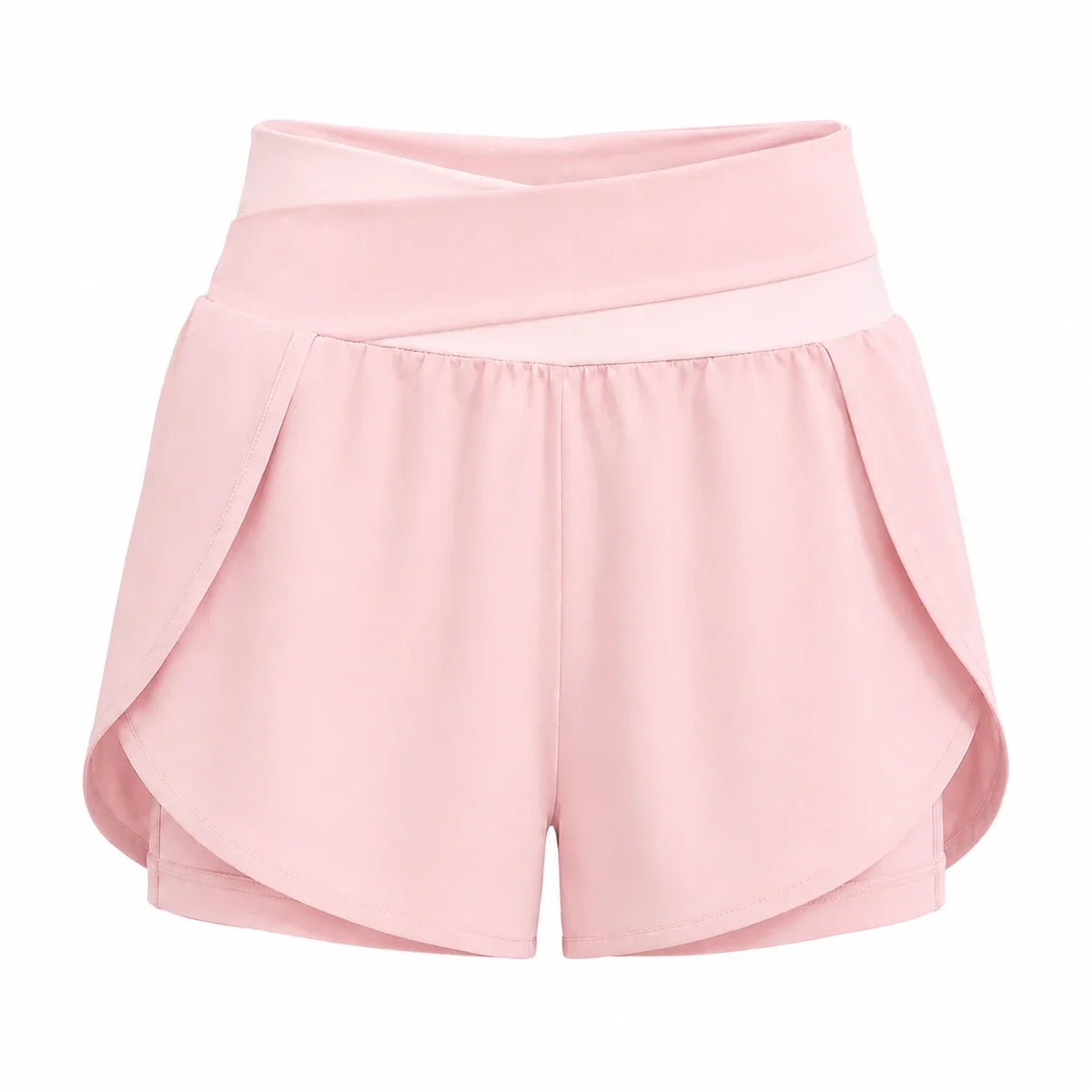 Colorblock Wrap Active Shorts WHD0606316-JYMA007