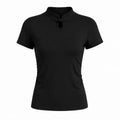 Mandarin Collar Fitted Tee WHD0606318-JYMD102