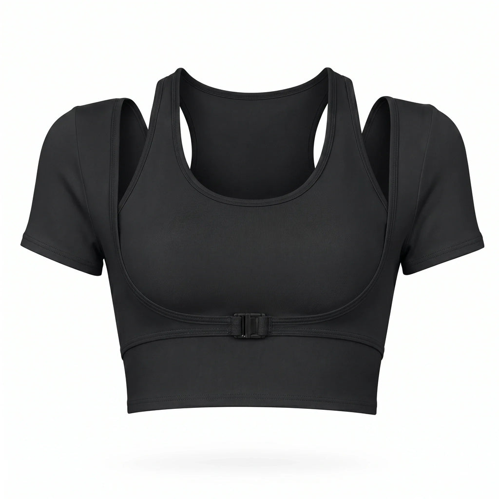 Layered Cropped Active Top WHD0606319-JYMD034