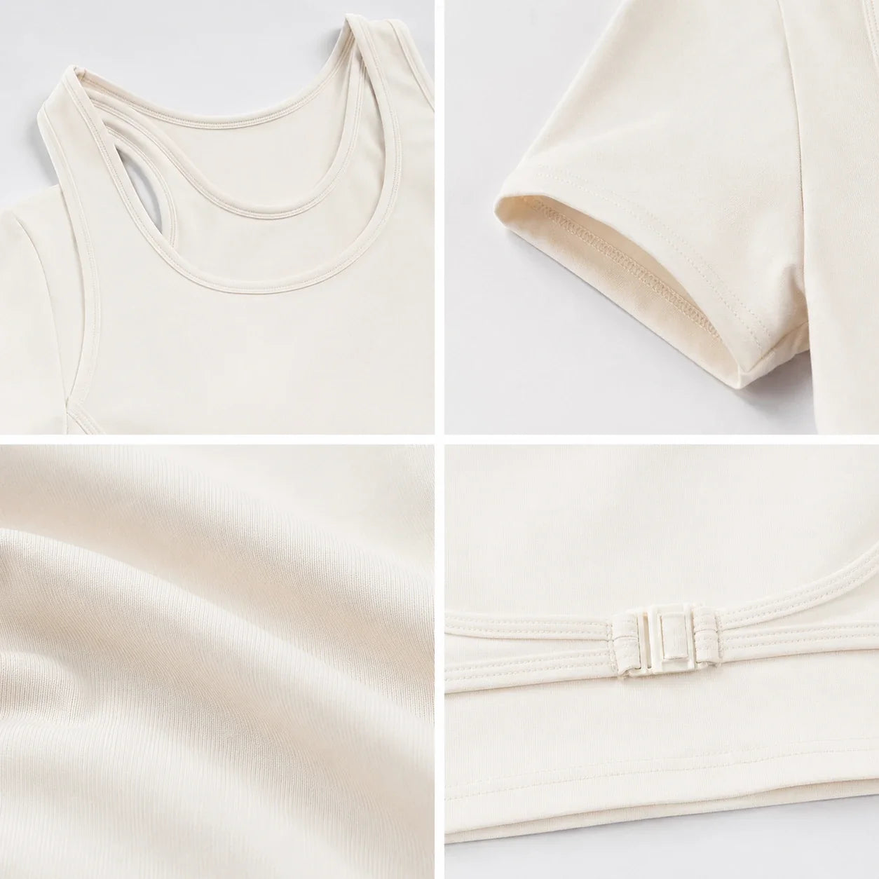 Layered Cropped Active Top WHD0606319-JYMD034
