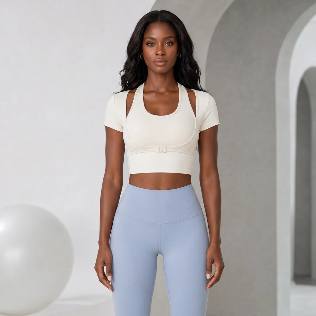 Layered Cropped Active Top WHD0606319-JYMD034
