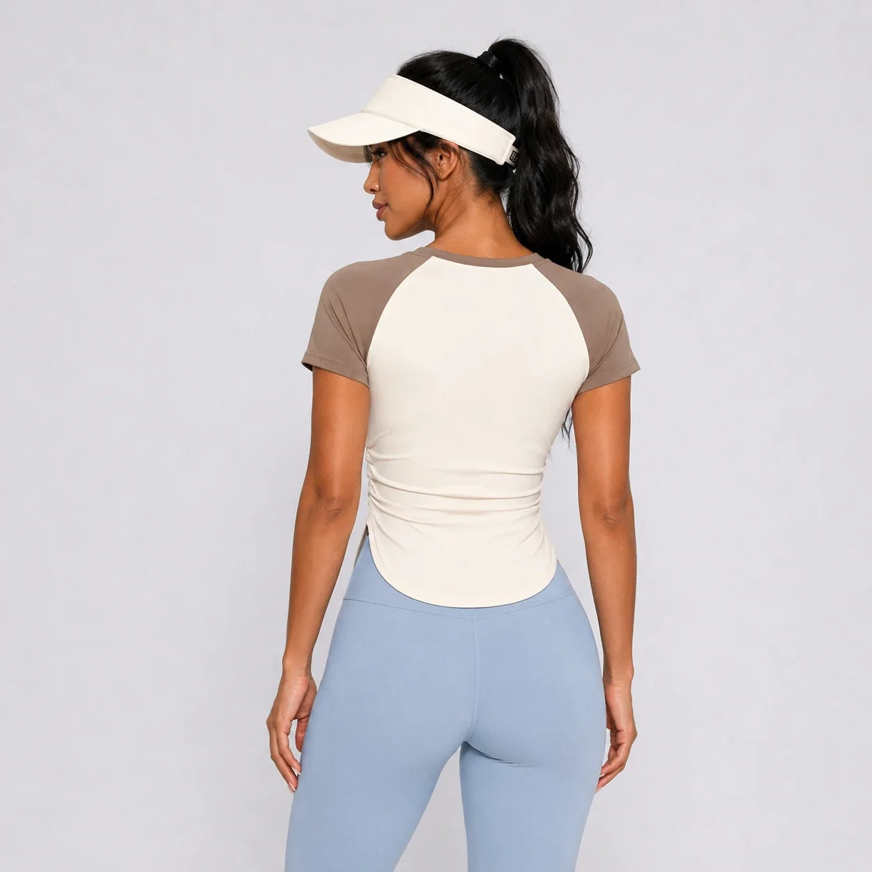 Raglan Ruched Active Top WHD0606324-JYMD045