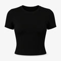 Ruched Back Crop Tee WHD0606326-JYMD112