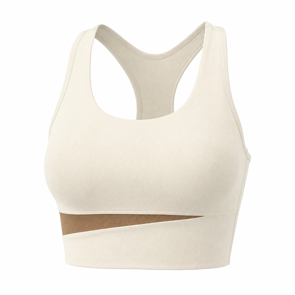 Contrast Panel Sports Bra WHD0606334-OMMN021