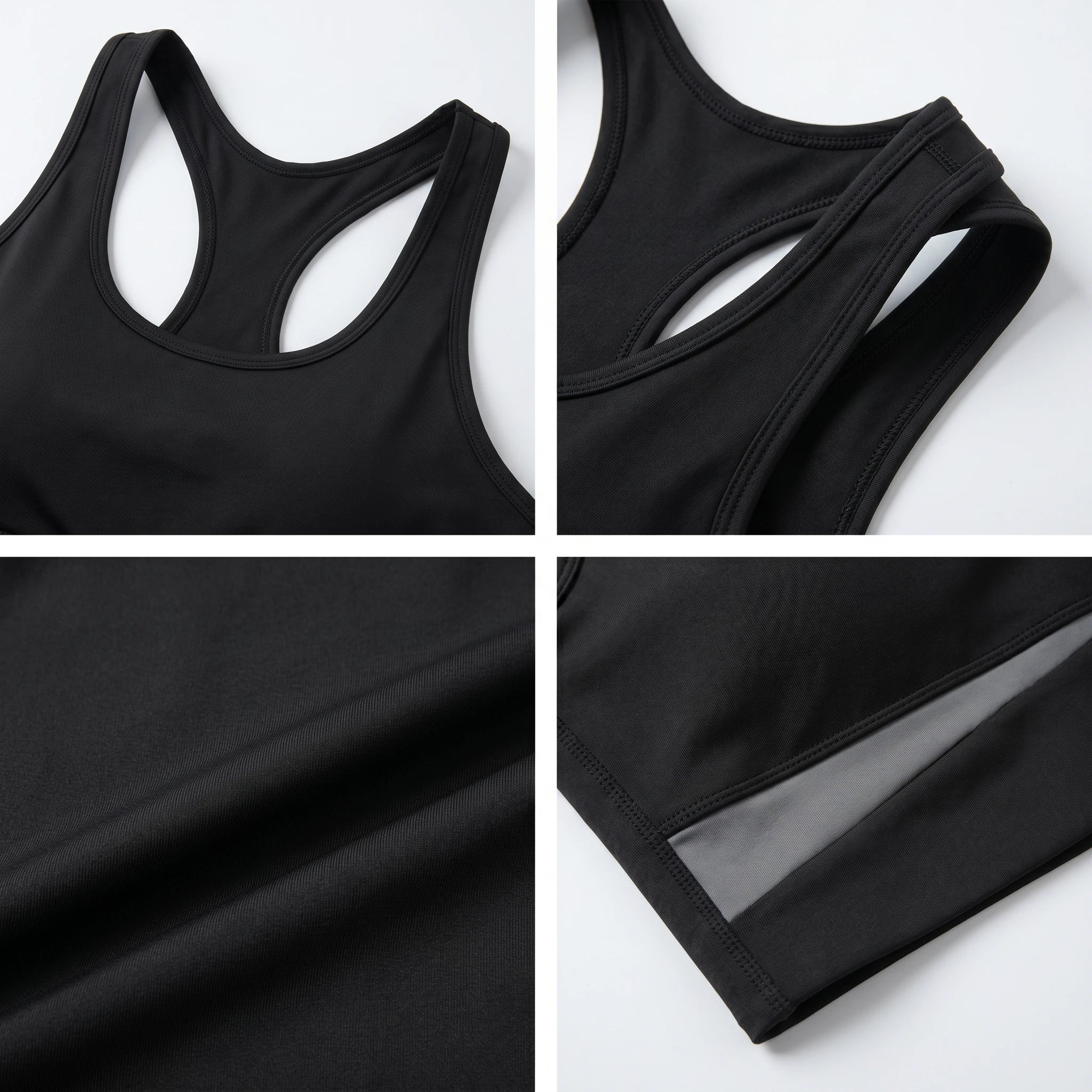 Contrast Panel Sports Bra WHD0606334-OMMN021
