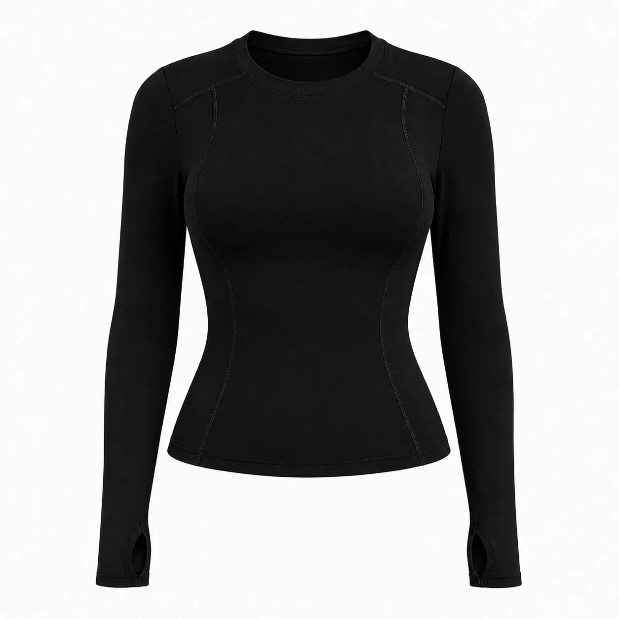 Fitted Thumbhole Active Top WHD0606341-JYMC176