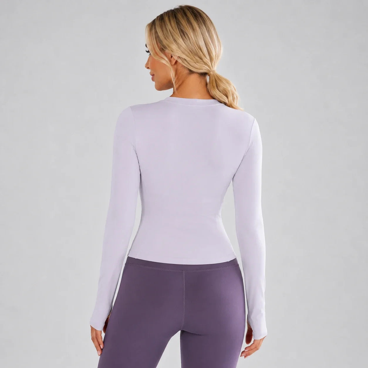 Fitted Thumbhole Active Top WHD0606341-JYMC176