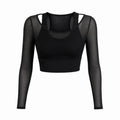 Sheer Mesh Active Top WHD0606344-JYMC104