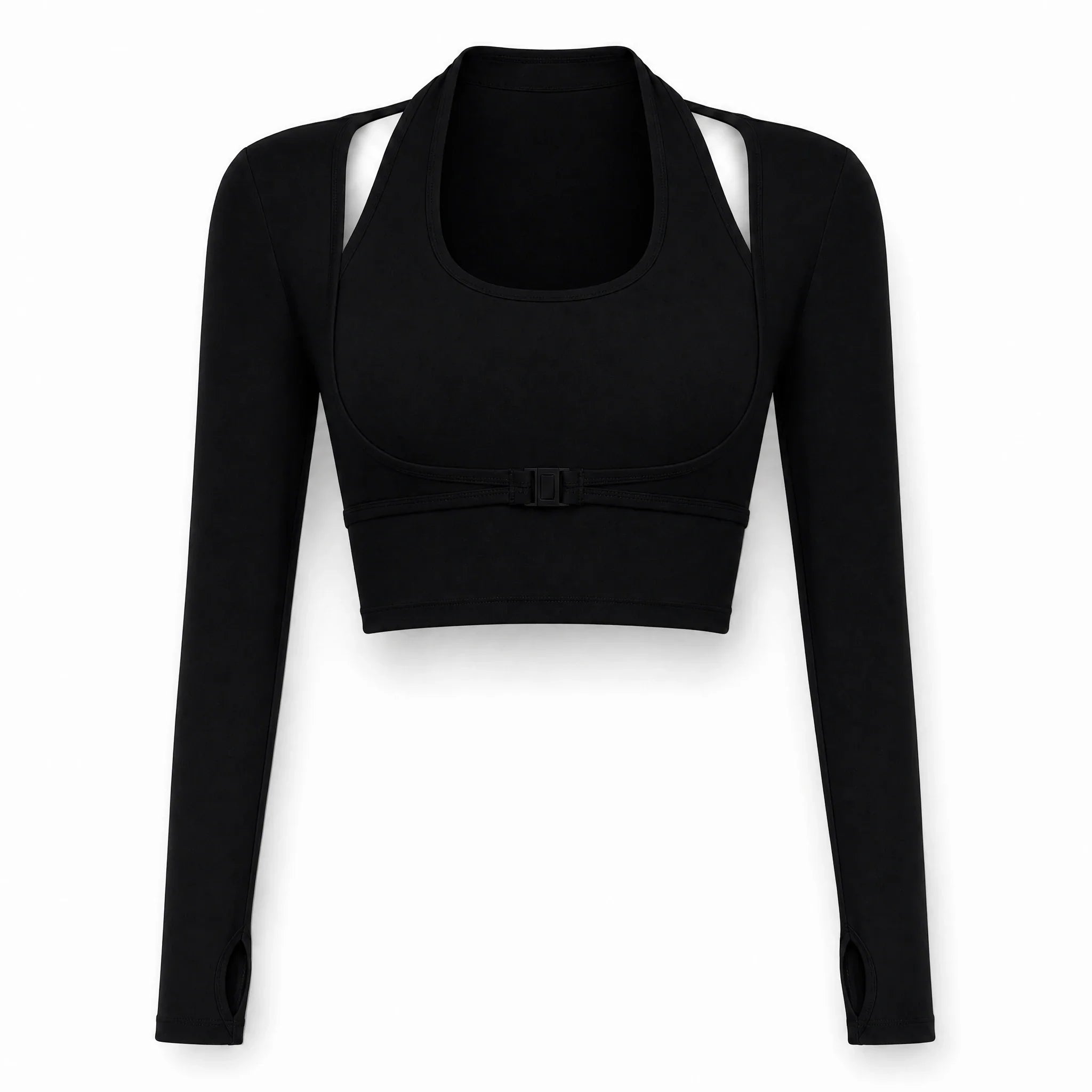 Cutout Buckle Active Top WHD0606346-JYMC015