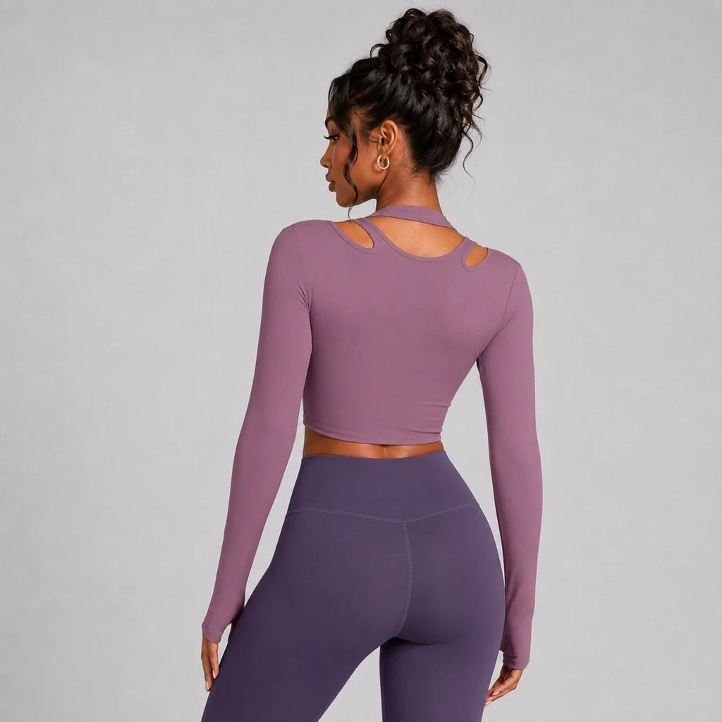 Cutout Buckle Active Top WHD0606346-JYMC015