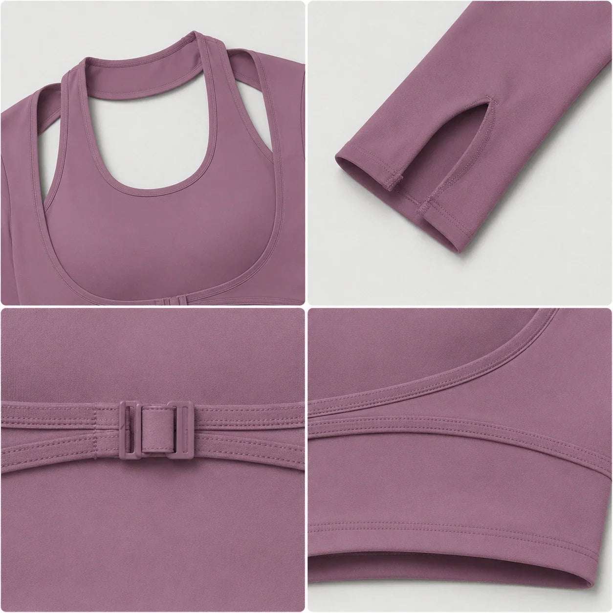 Cutout Buckle Active Top WHD0606346-JYMC015