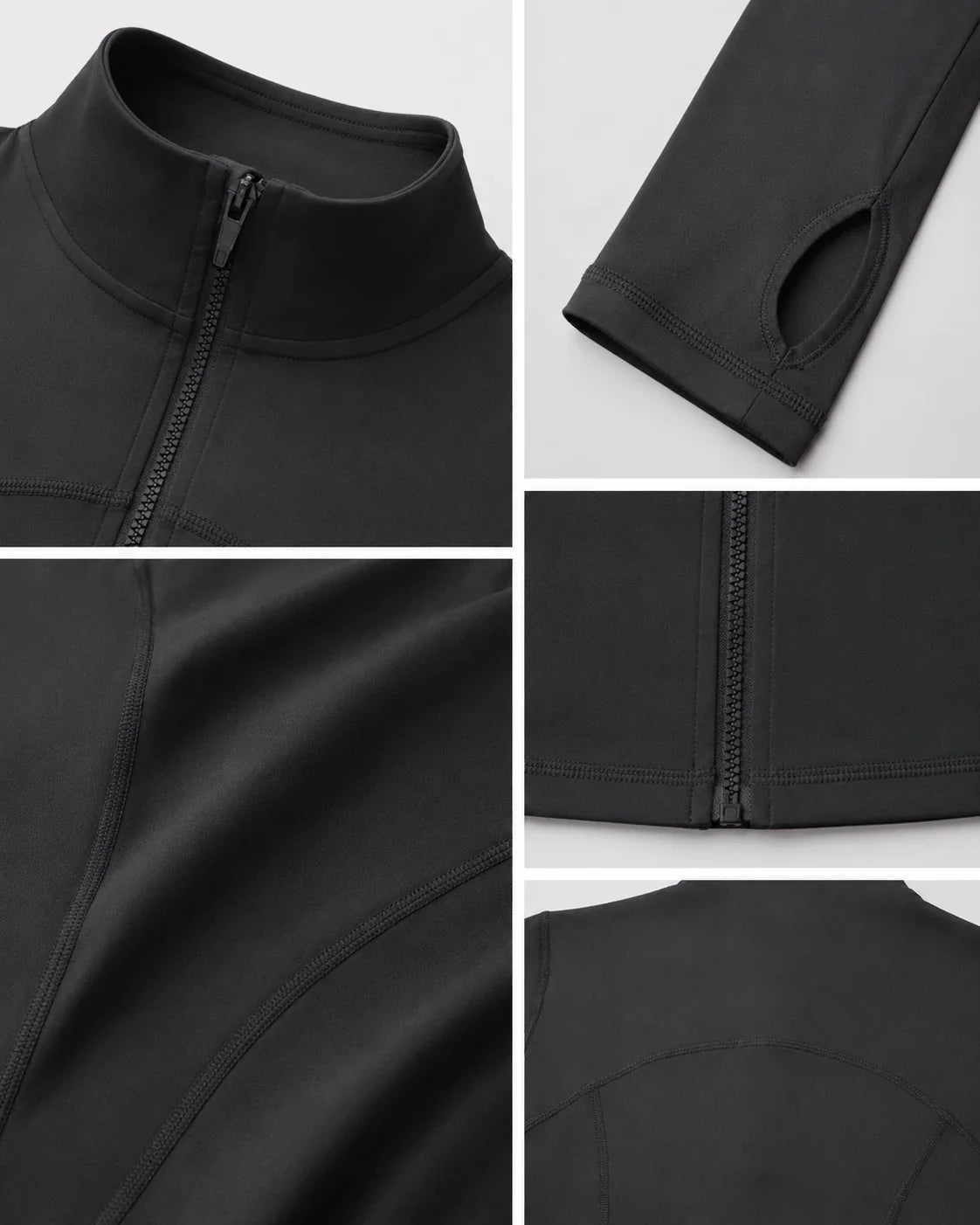 Zip Front Active Jacket WHD0606349-JYMW008
