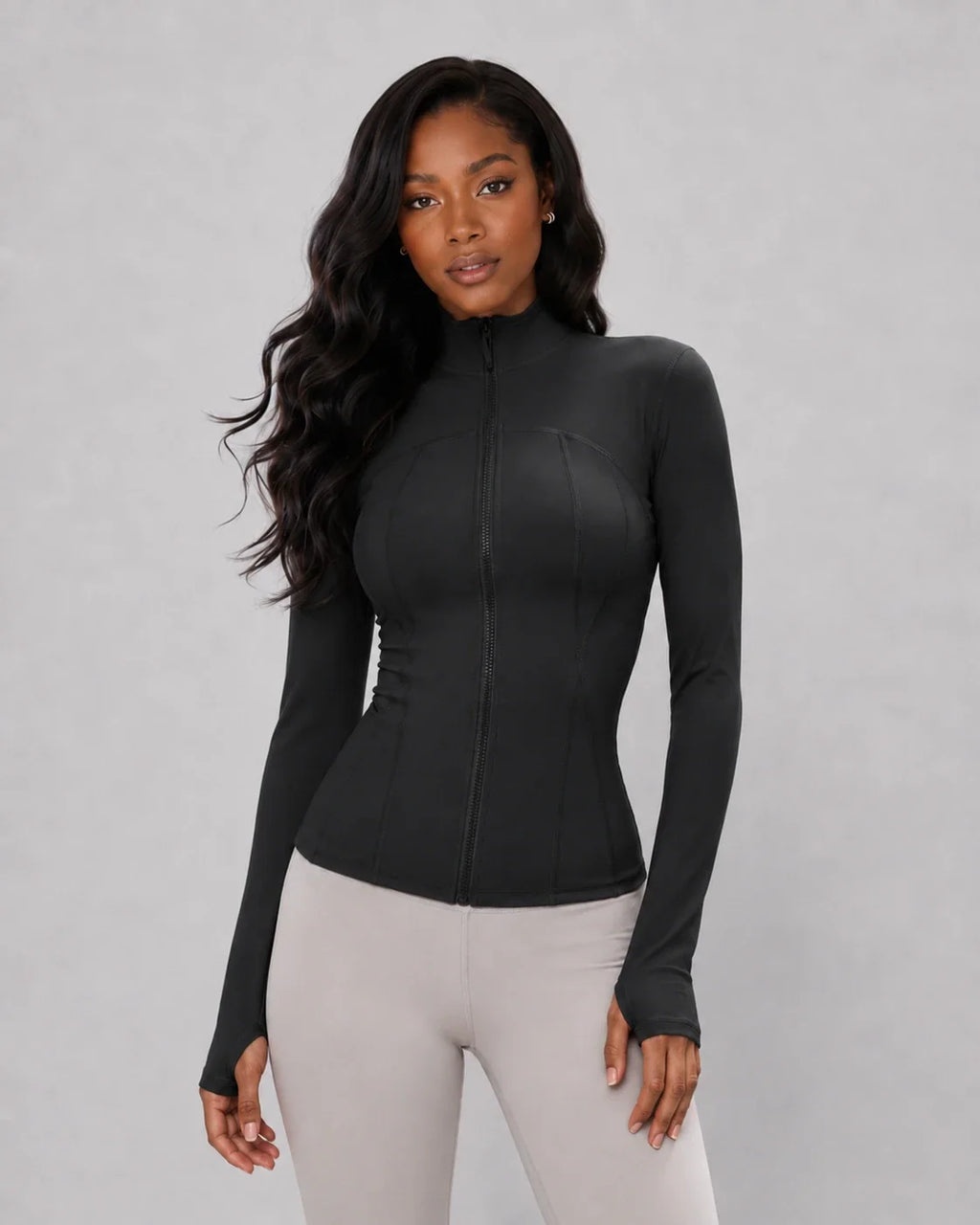 Zip Front Active Jacket WHD0606349-JYMW008