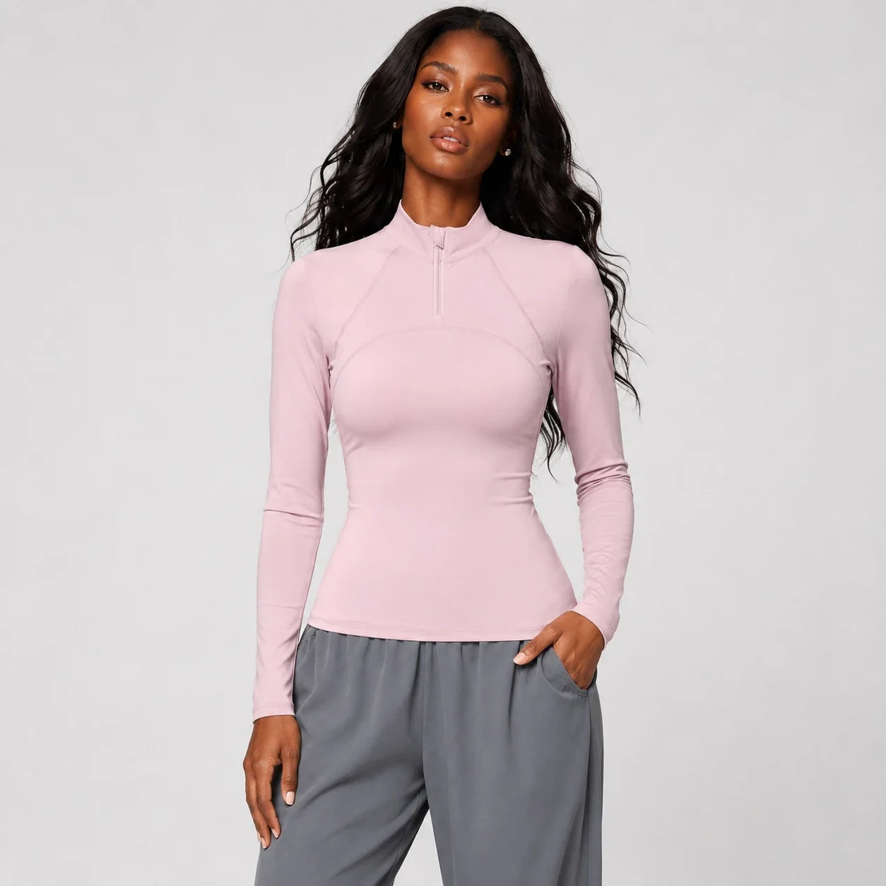 Half-Zip Performance Top WHD0606350-JYWC031