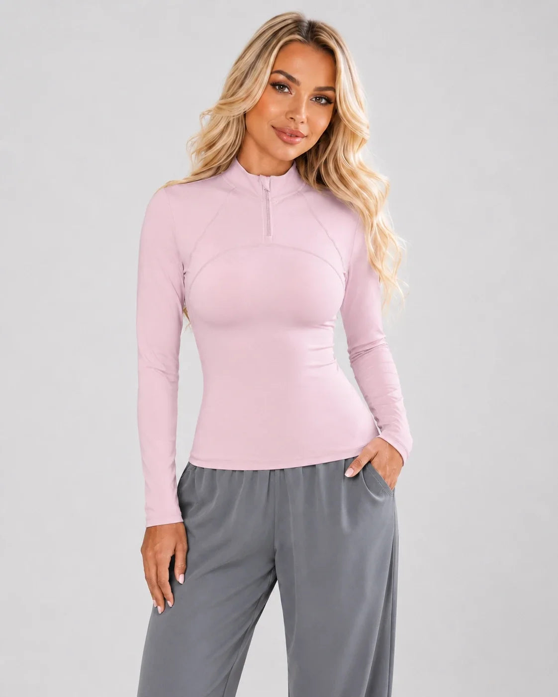 Half-Zip Performance Top WHD0606350-JYWC031