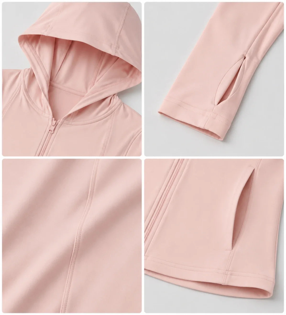 Hooded Zip Active Jacket WHD0606351-JYFWO05