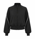 Contrast Piping Zip Jacket WHD0606356-JYMW194