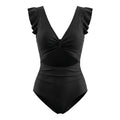 Flutter Sleeve Cutout Swimsuit WHD0606363-KA-22020-01