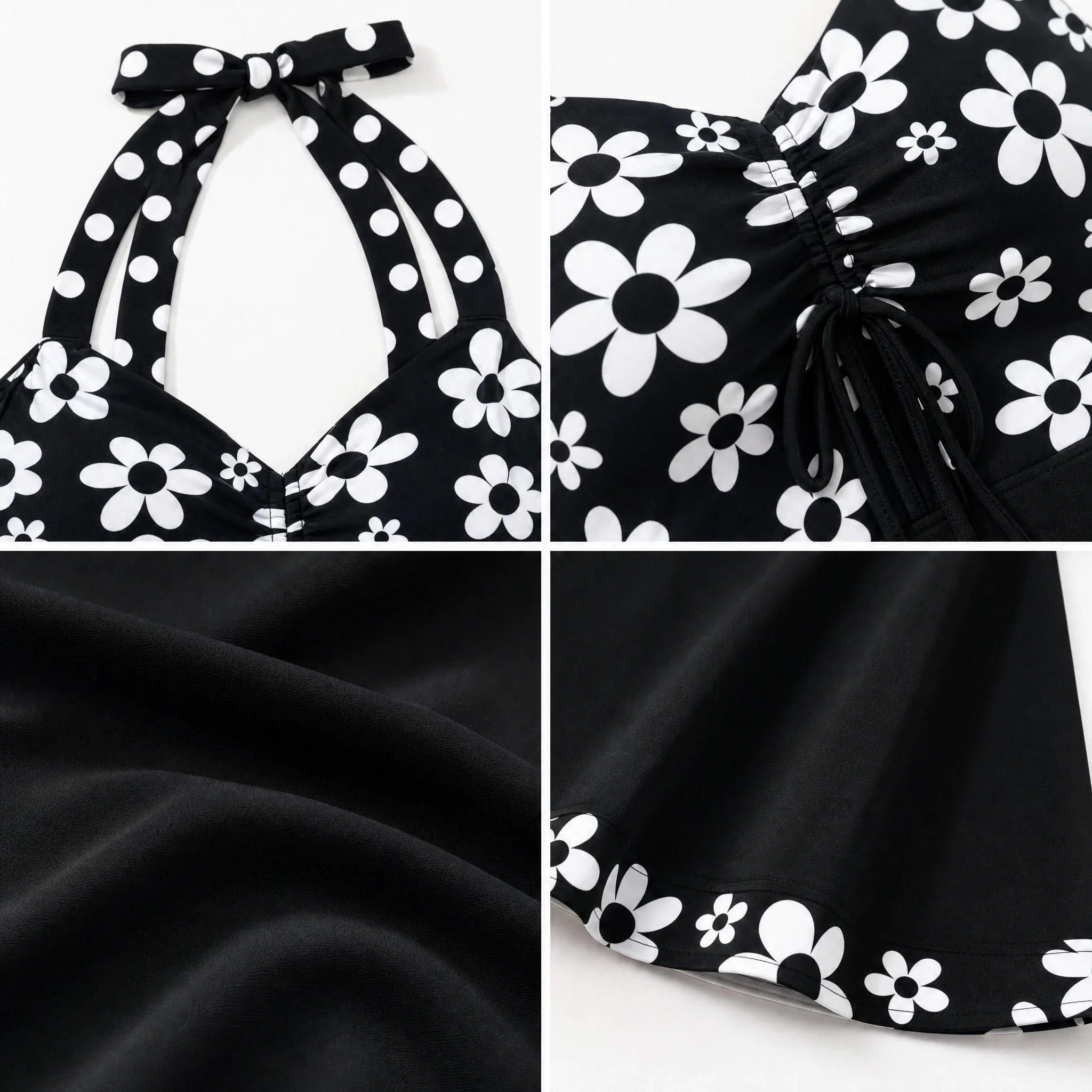 Floral Halter Swim Dress WHD0606364-KA-P524-01