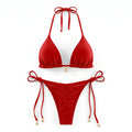 Red Tie-Side Bikini Set WHD0606368-KA-P291-02