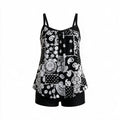 Printed Tankini Shorts Set WHD0606373-KA-202404-09