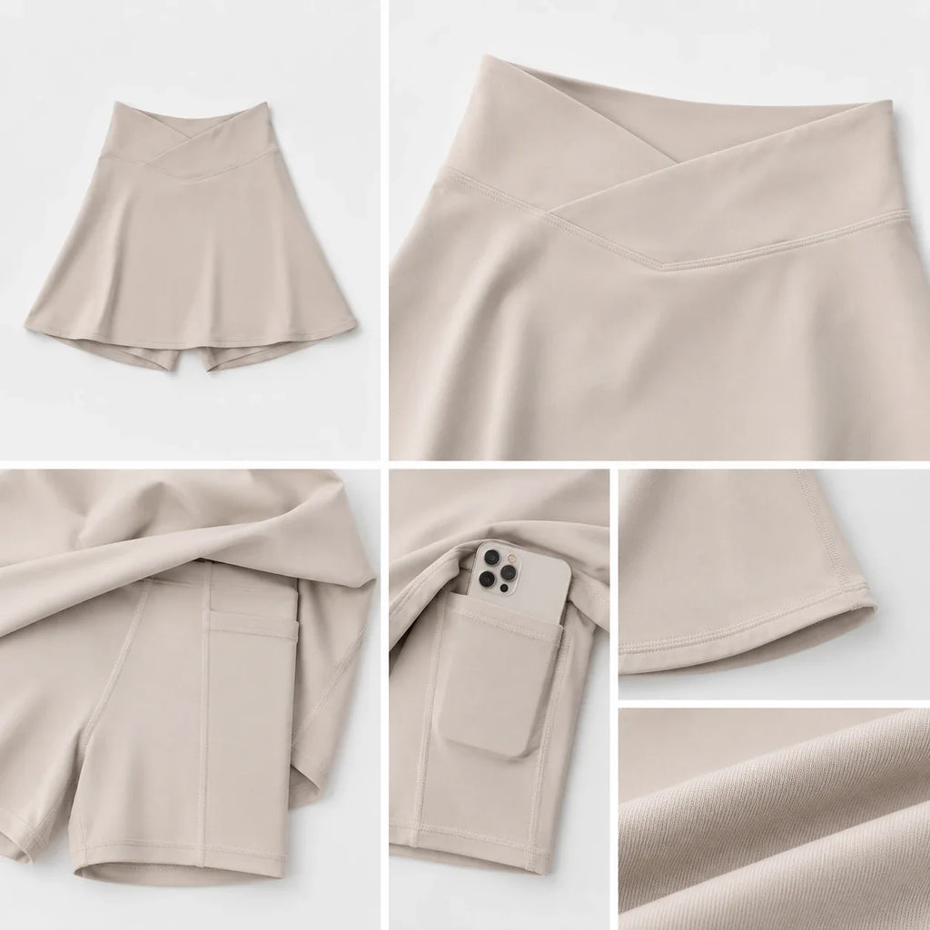 Cross Waist Active Skort WHD0606387