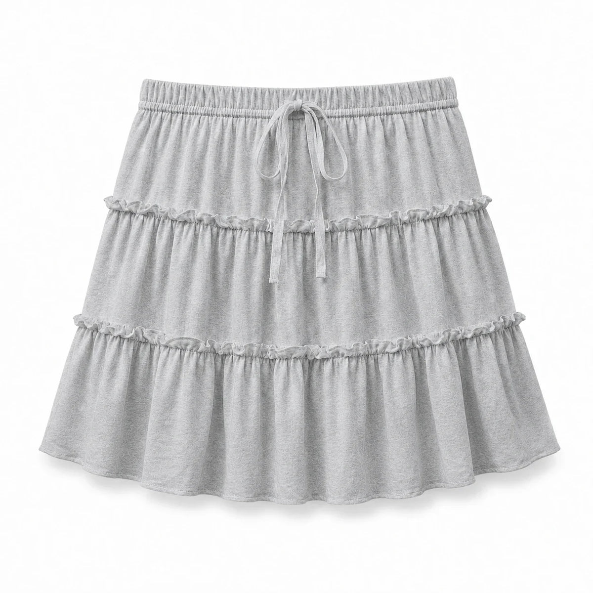 Tiered Ruffle Mini Skirt WHD0606389