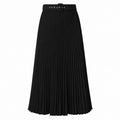 Belted Pleated Maxi Skirt WHD0606390