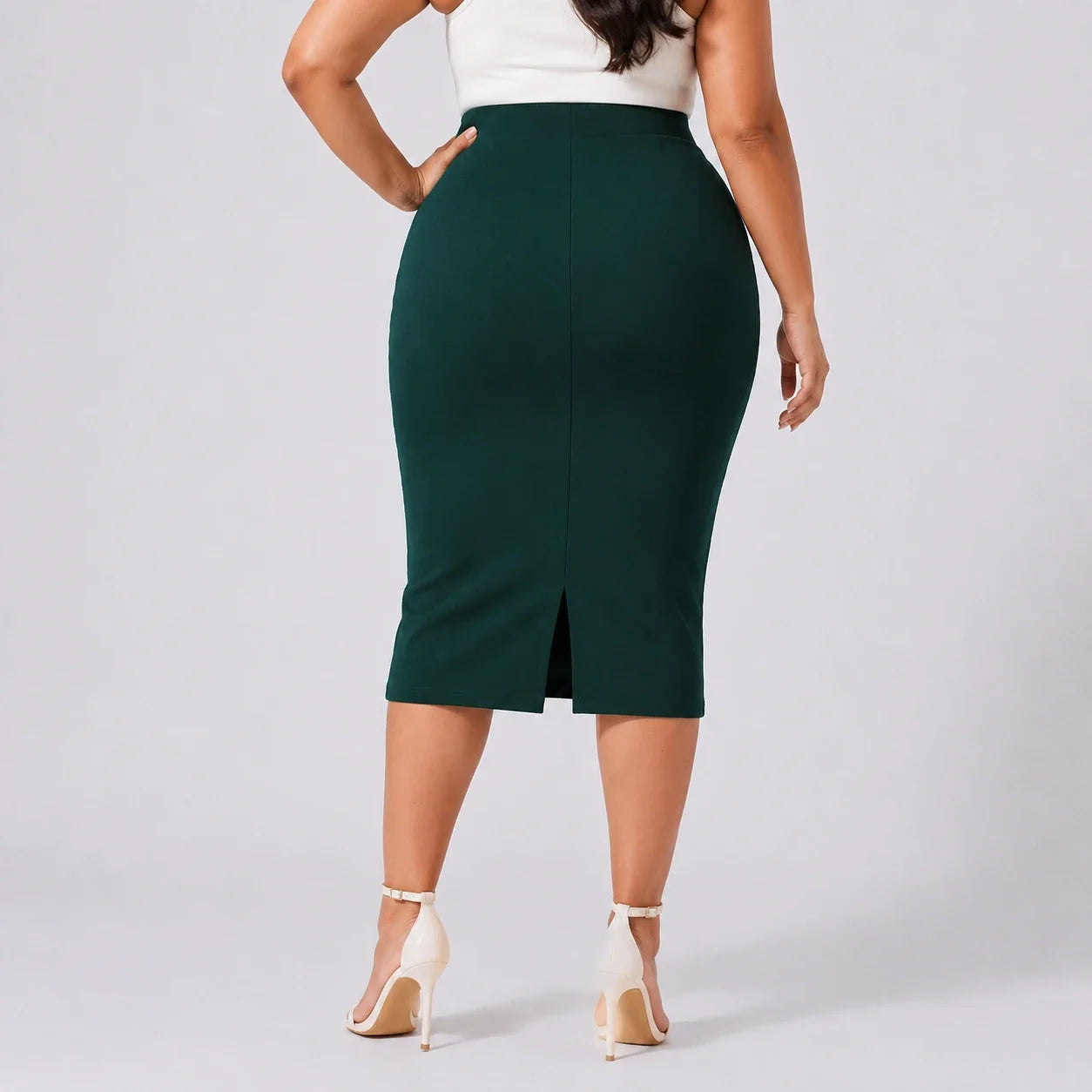 High Waist Pencil Skirt WHD0606392