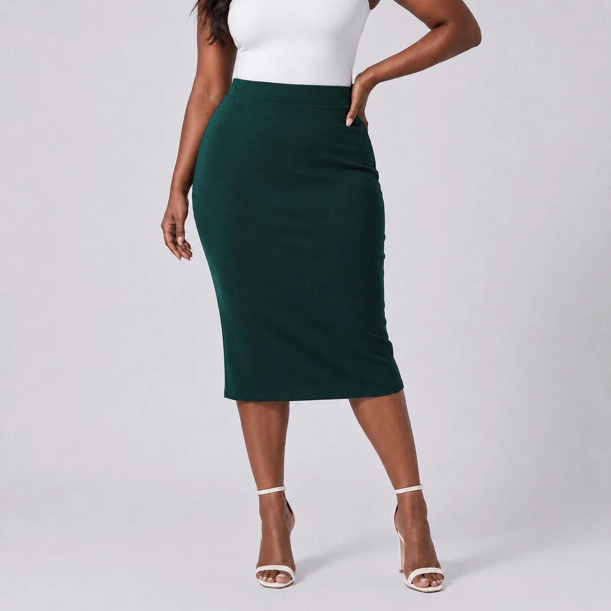 High Waist Pencil Skirt WHD0606392