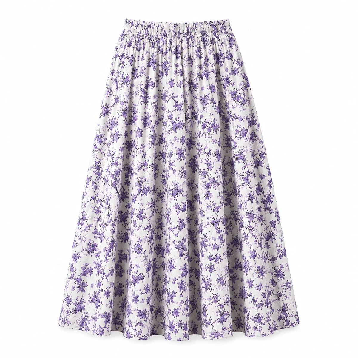 Printed High Waist Maxi Skirt WHD0606393