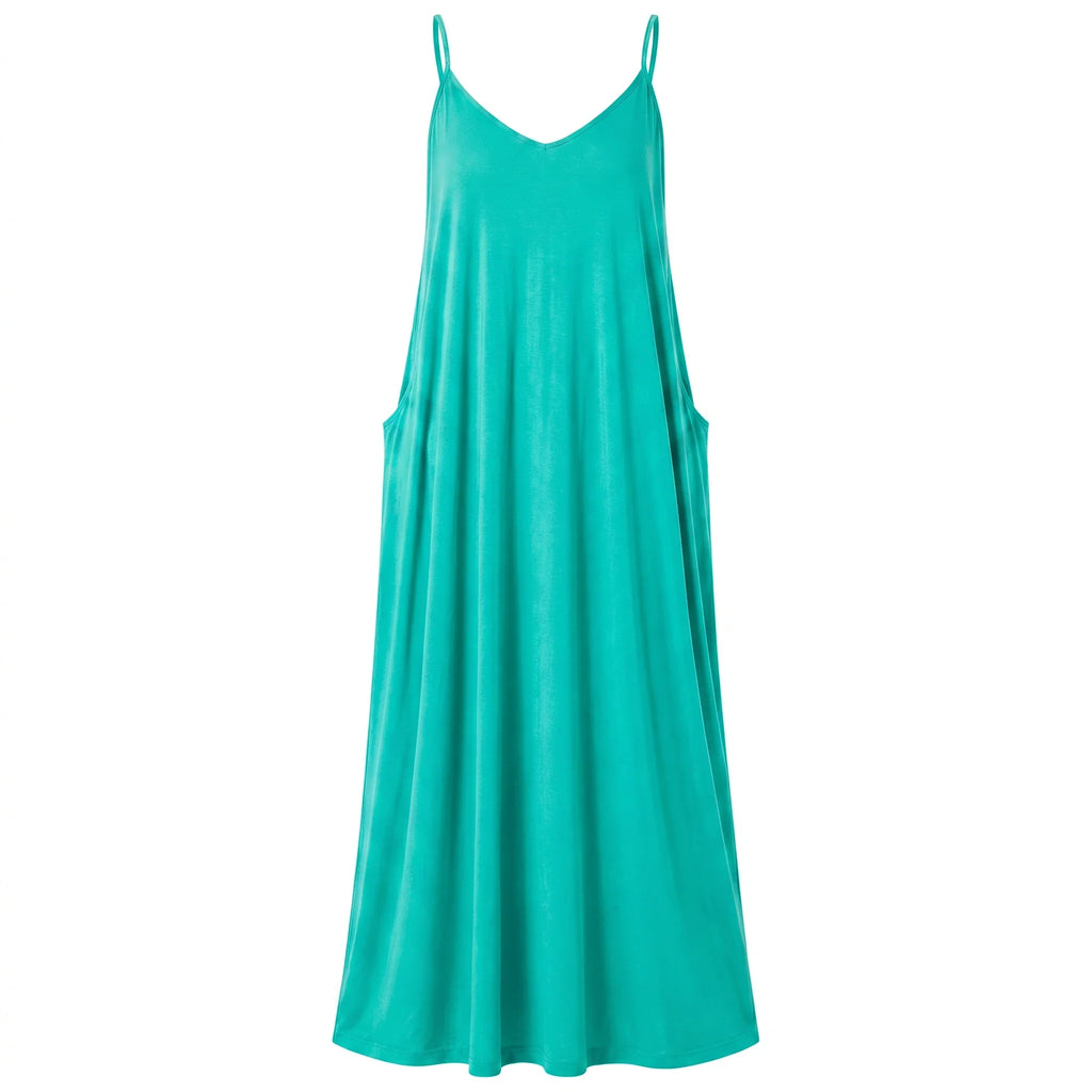 V-Neck Cami Maxi Dress WHD0606402