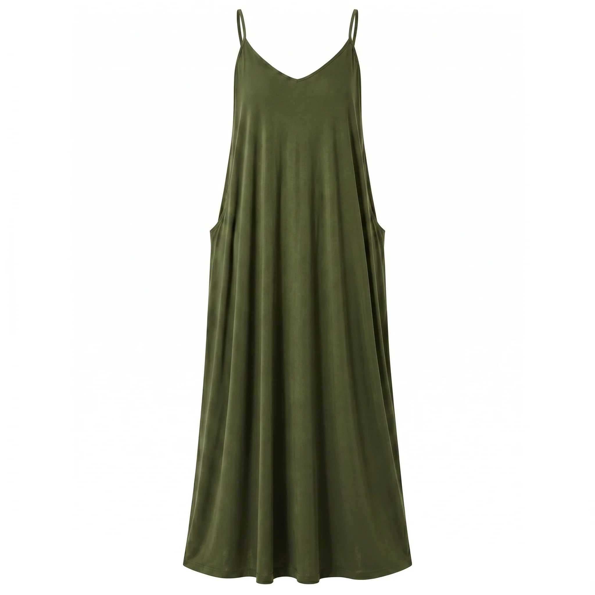 V-Neck Cami Maxi Dress WHD0606402