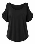 Cold Shoulder Loose Fit Top WHD0606409