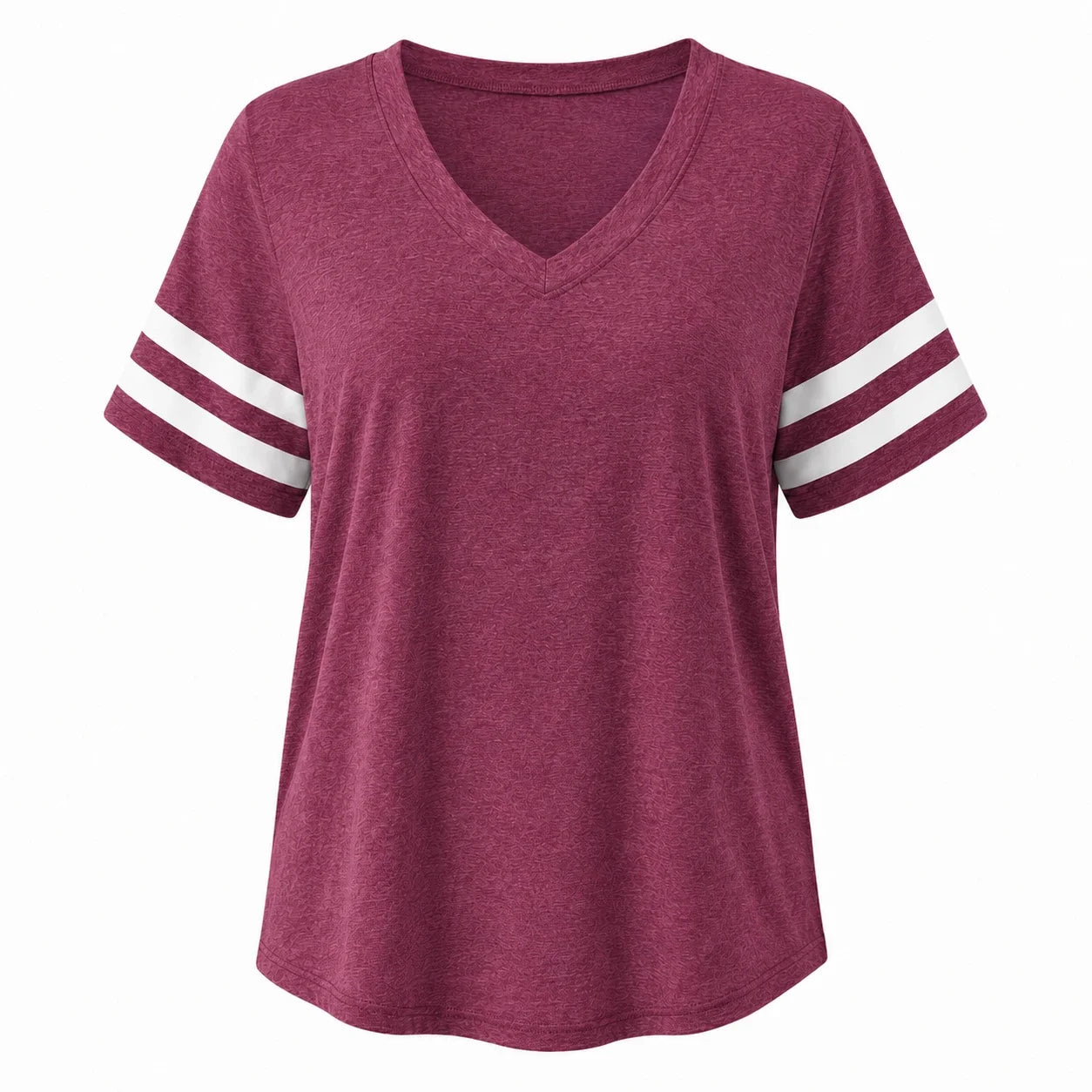 Varsity Stripe V-Neck Tee WHD0606410