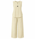 Metal-Detail Wide Leg Set WHD0606421