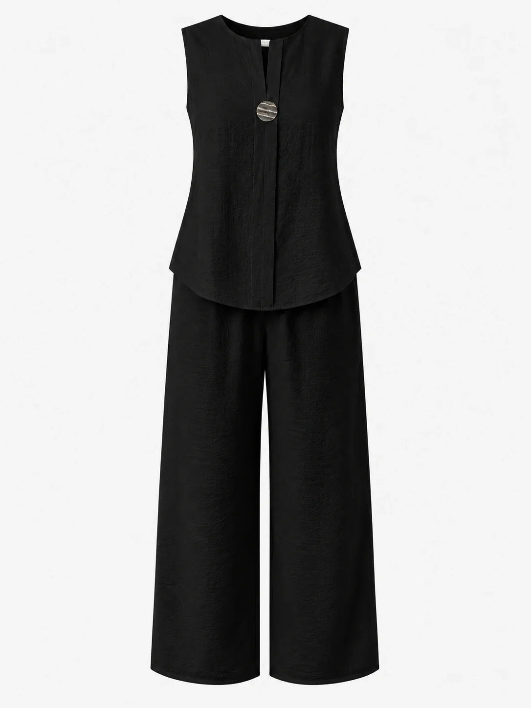Metal-Detail Wide Leg Set WHD0606421