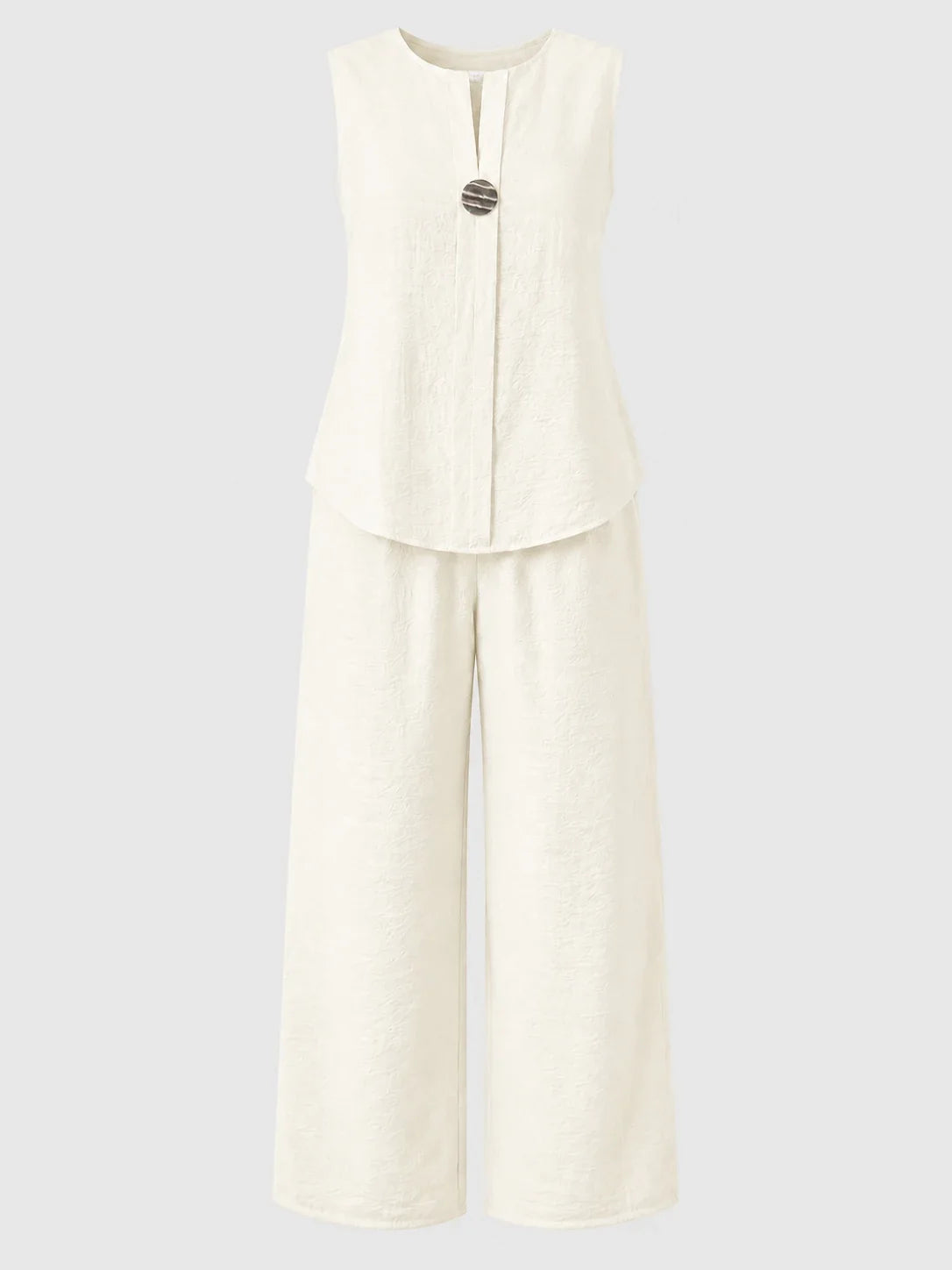 Metal-Detail Wide Leg Set WHD0606421
